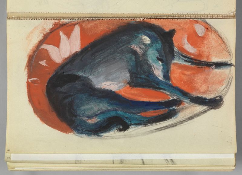 Franz Marc auf dem Weg zum Blauen Reiter. Skizzenbücher